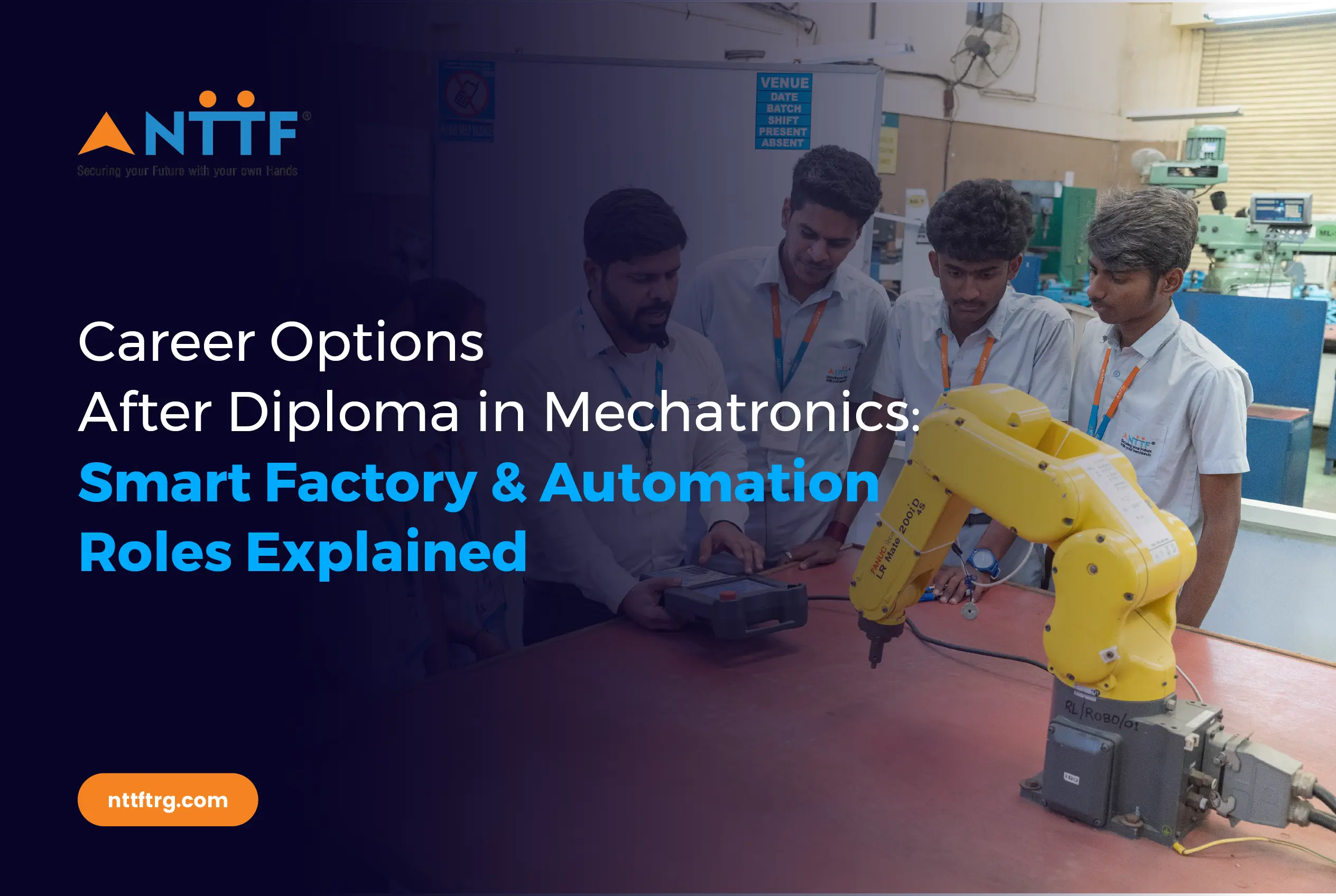 Career Options After Diploma in Mechatronics: Smart Factory and Automation Roles Explained